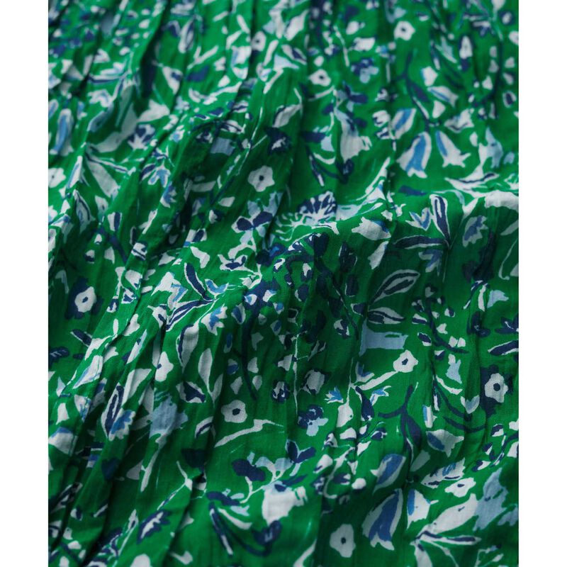 Seasalt Cornwall Larissa Scarf - Woodland Floral Dark Stem image number 3